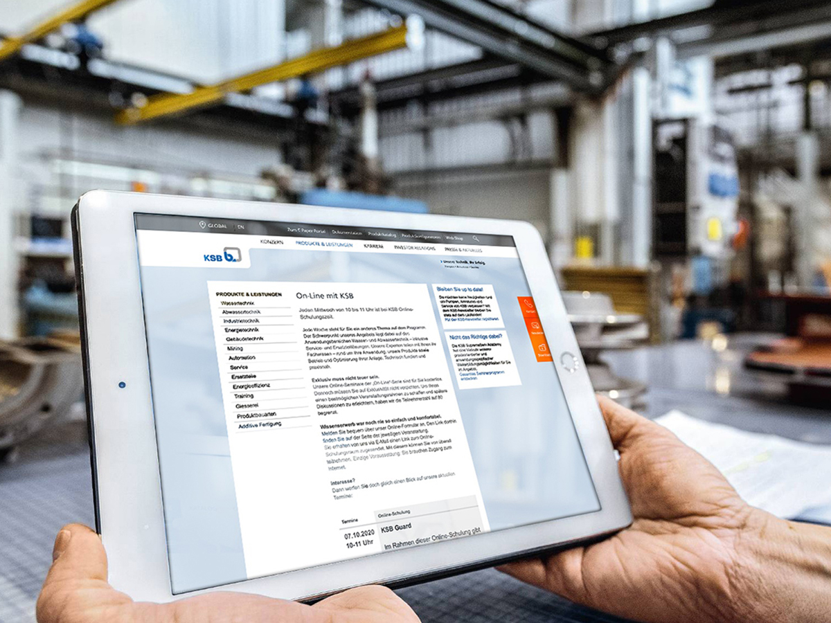 Anmeldung zum KSB ENewsletter